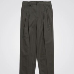 Norse Projects, Benn Relaxed Pleated Trouser, Beech Green, US29, NWT